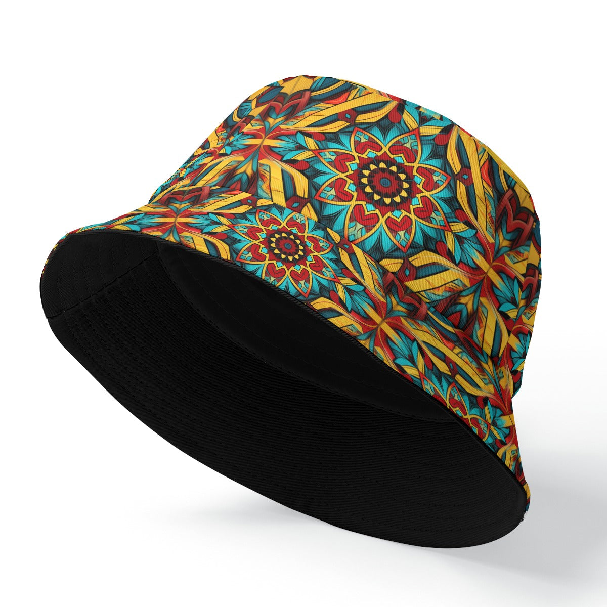 Mandala Primary,  Bucket Hat